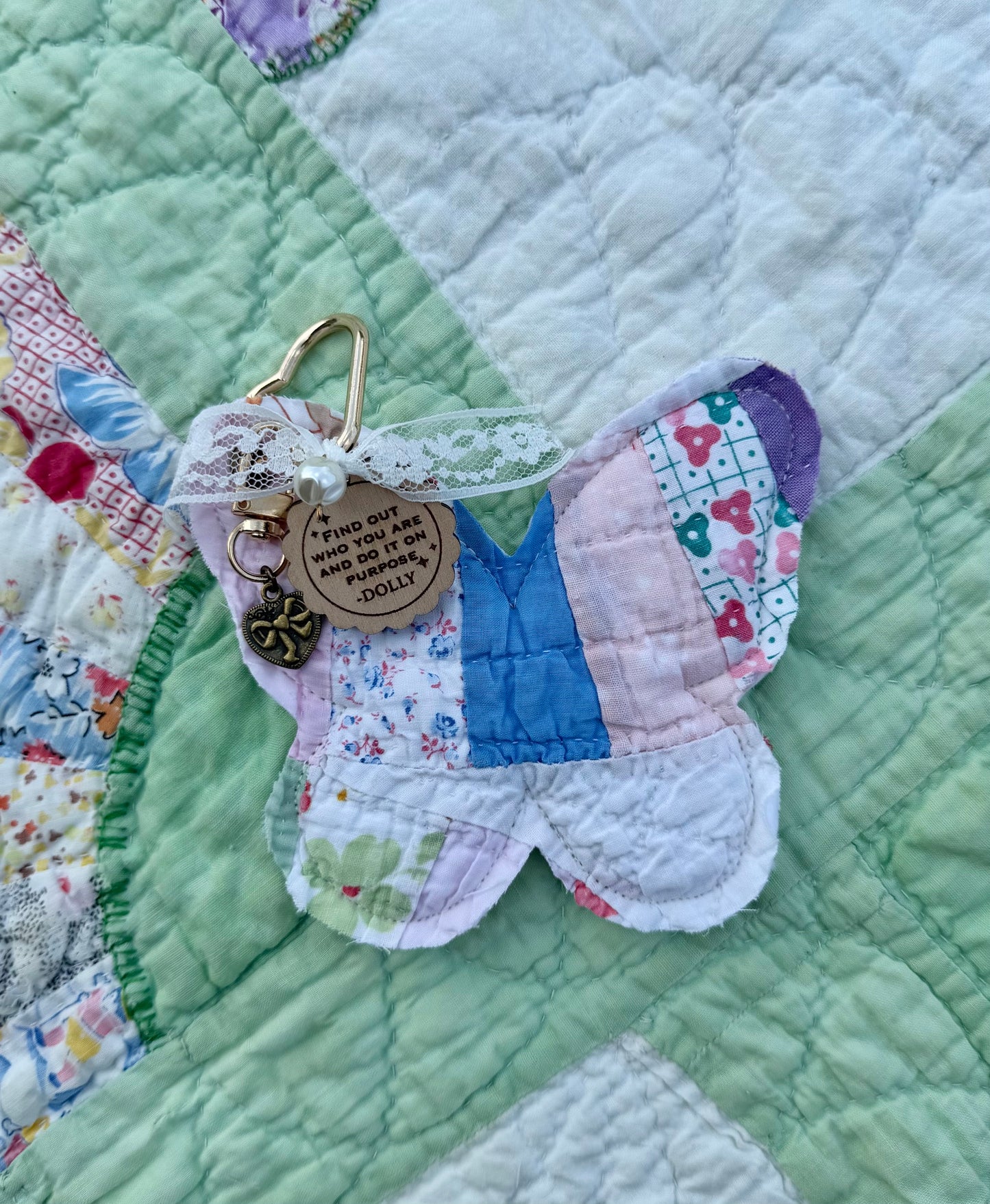 Butterfly Bag Charm