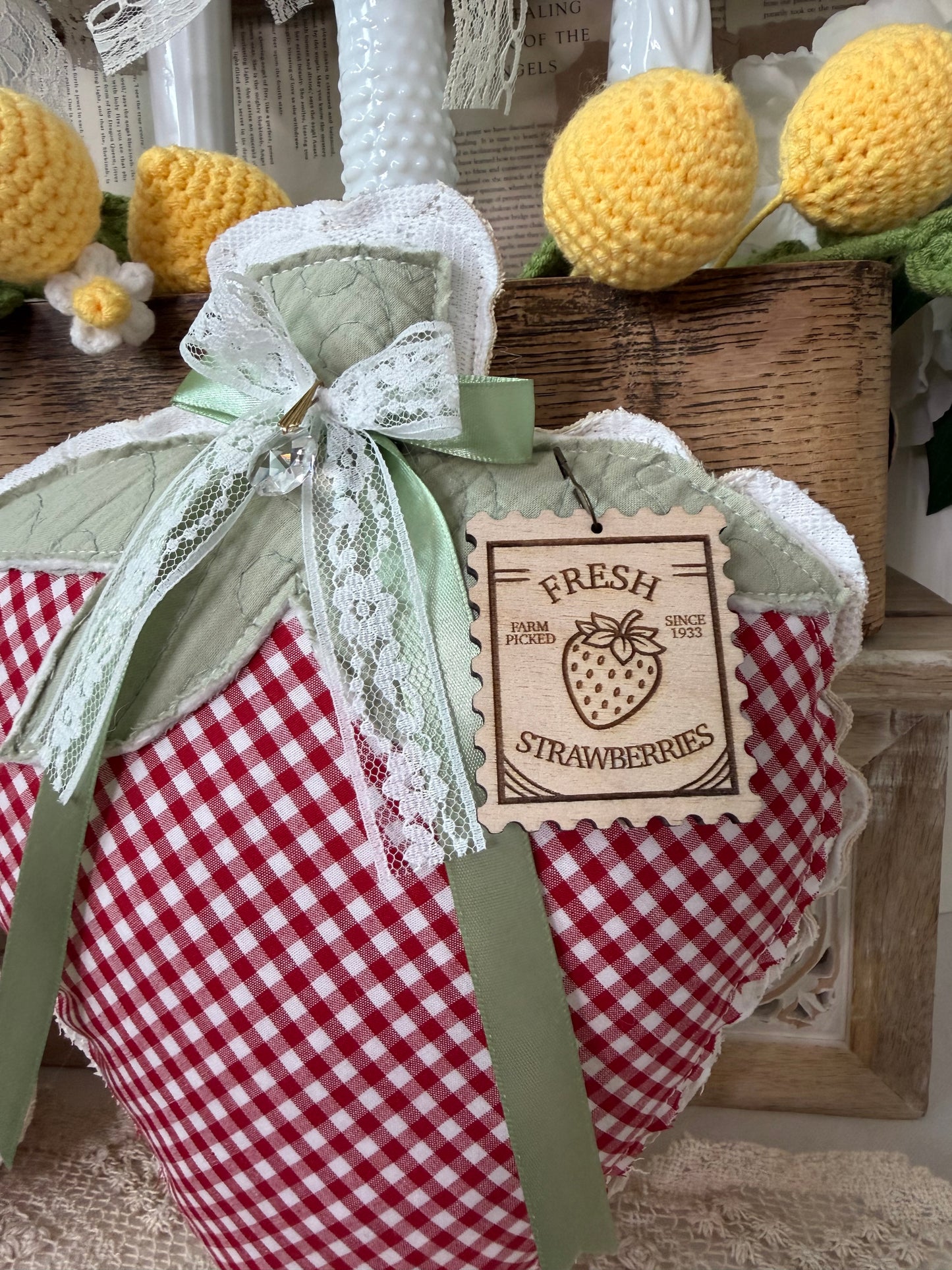 Strawberry Pillow