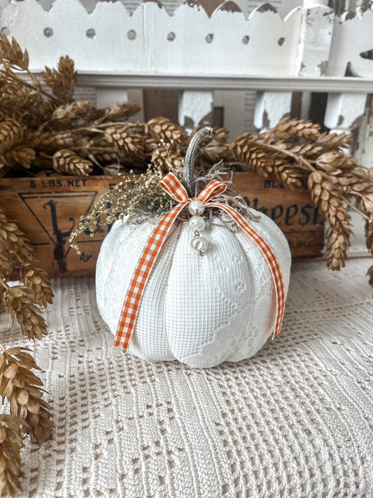 Small Lace Pumpkin