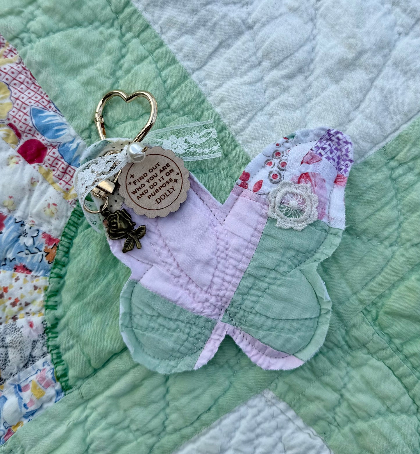 Butterfly Bag Charm