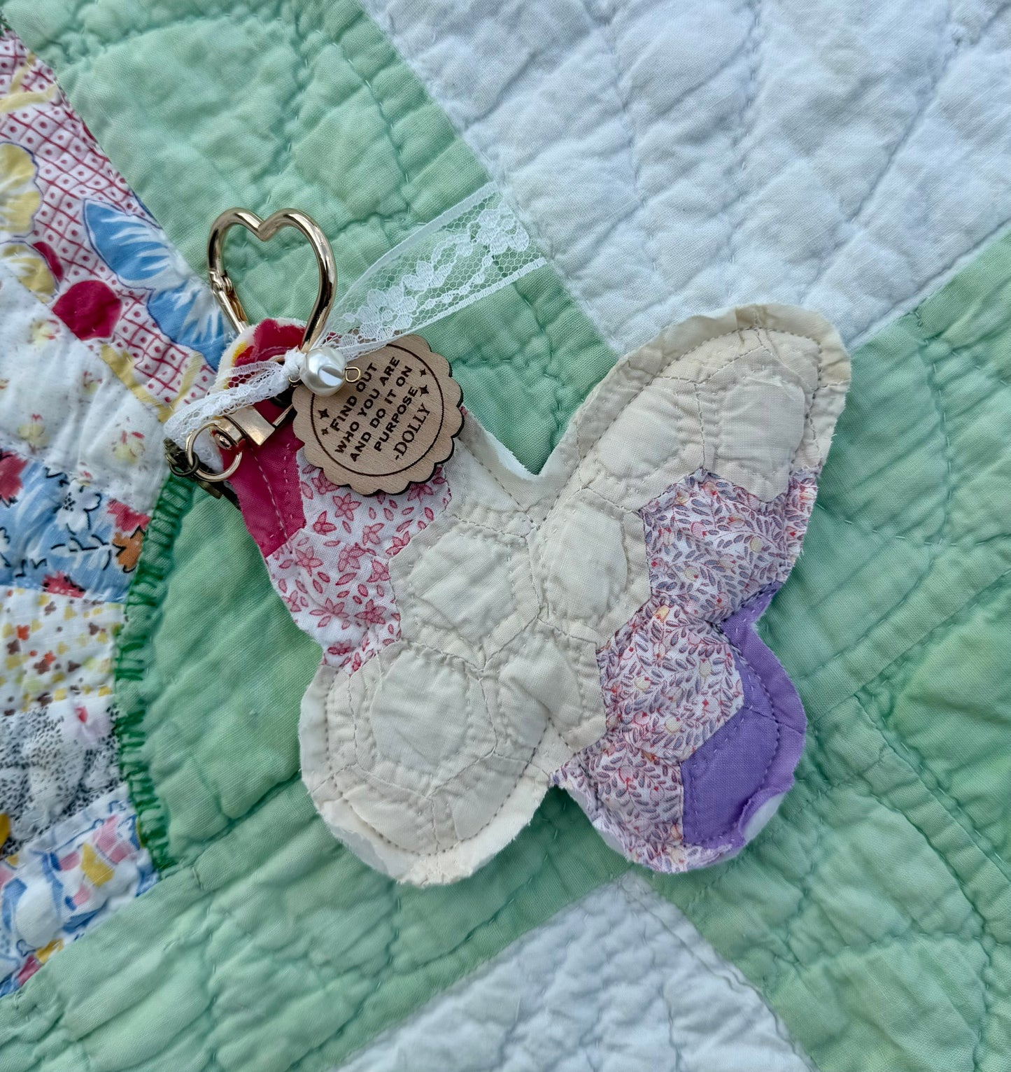 Butterfly Bag Charm