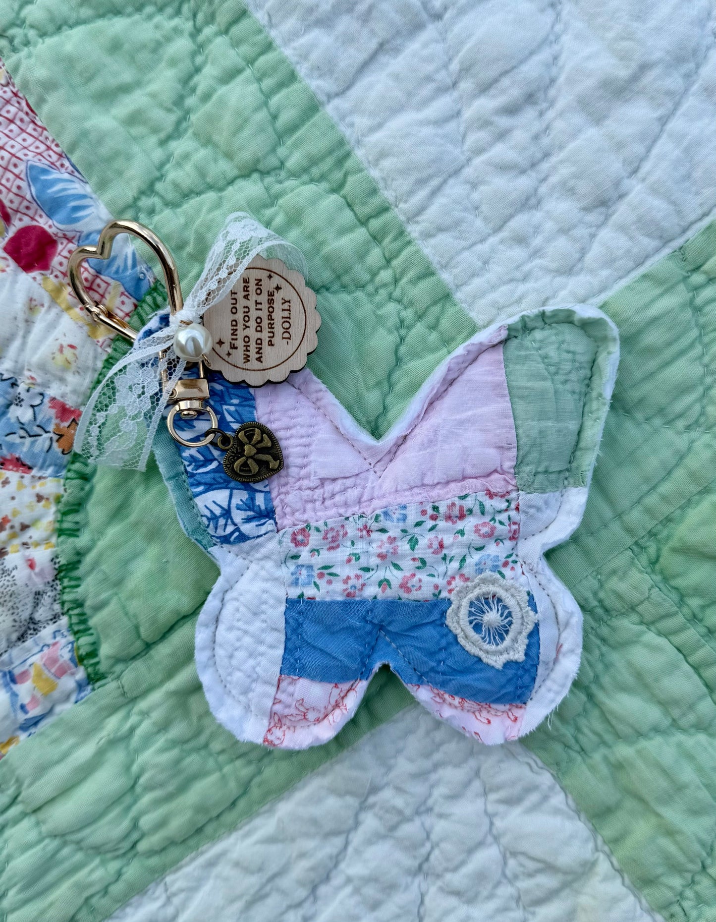 Butterfly Bag Charm
