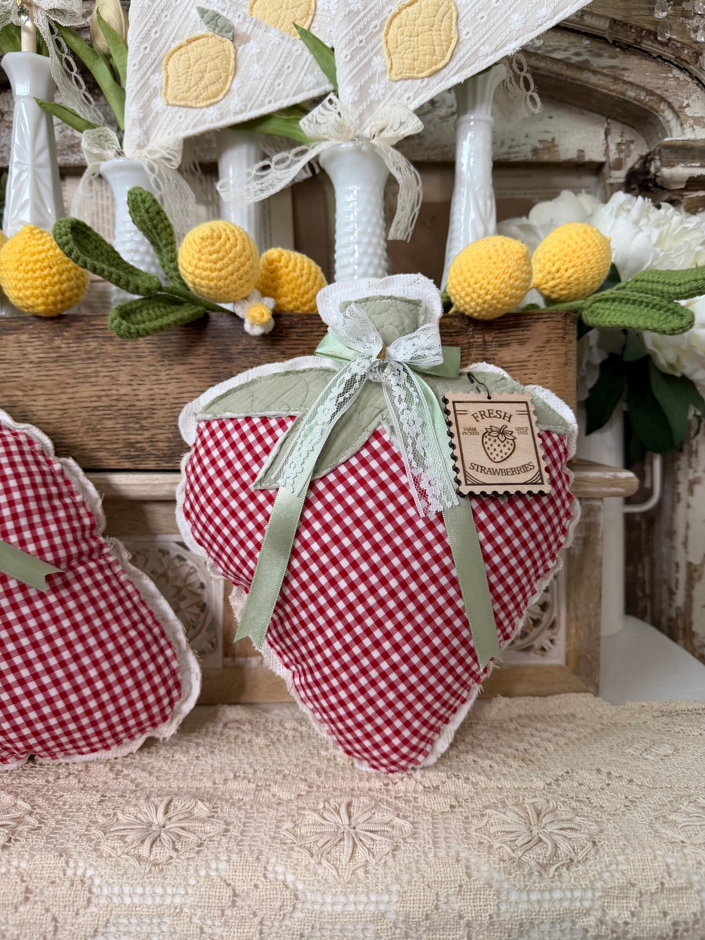 Strawberry Pillow