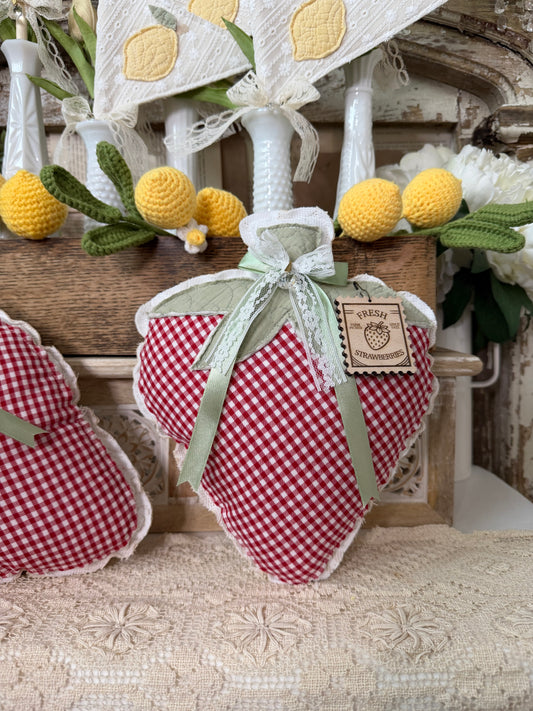 Strawberry Pillow