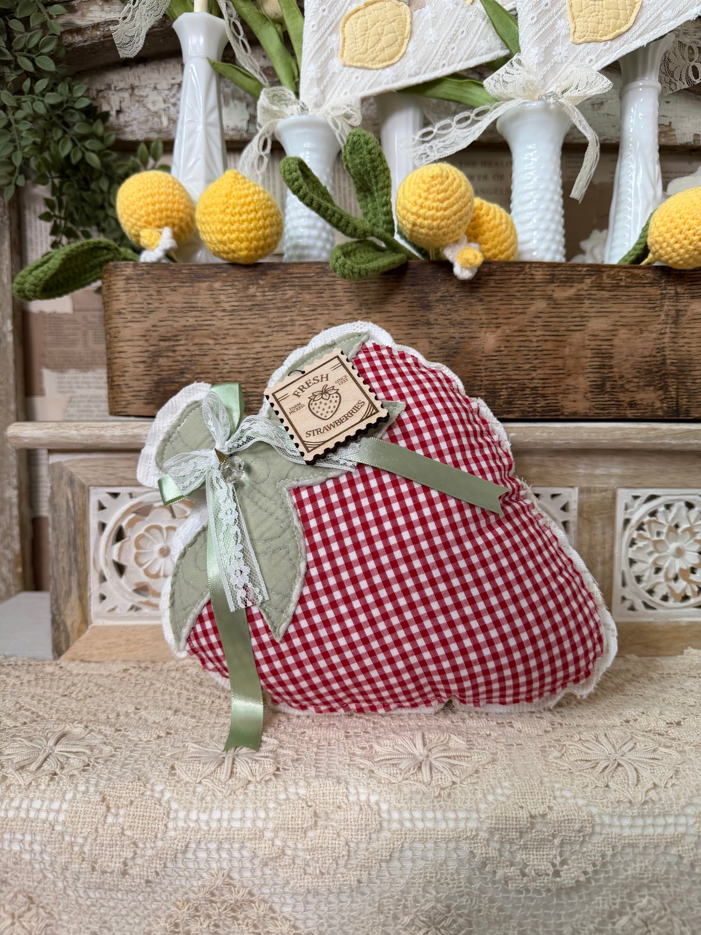 Strawberry Pillow